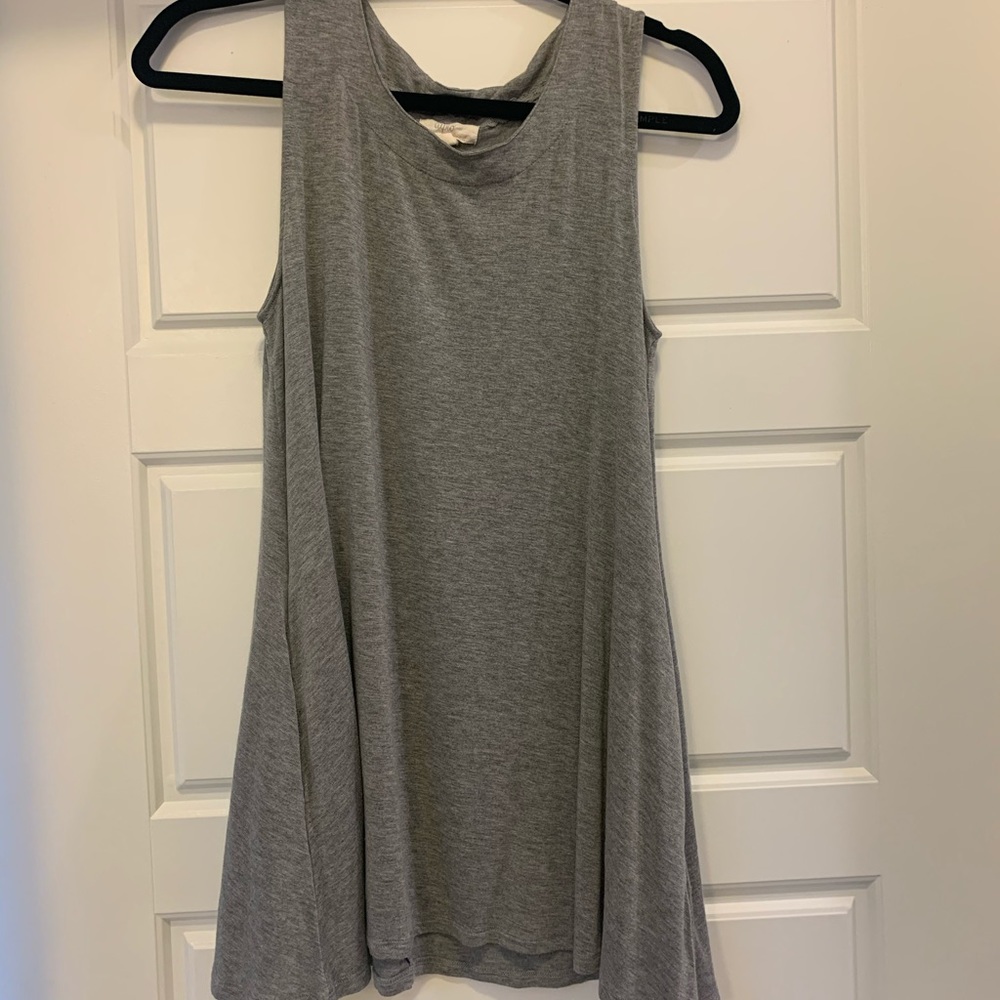 Gray Tunic W/ Pockets
